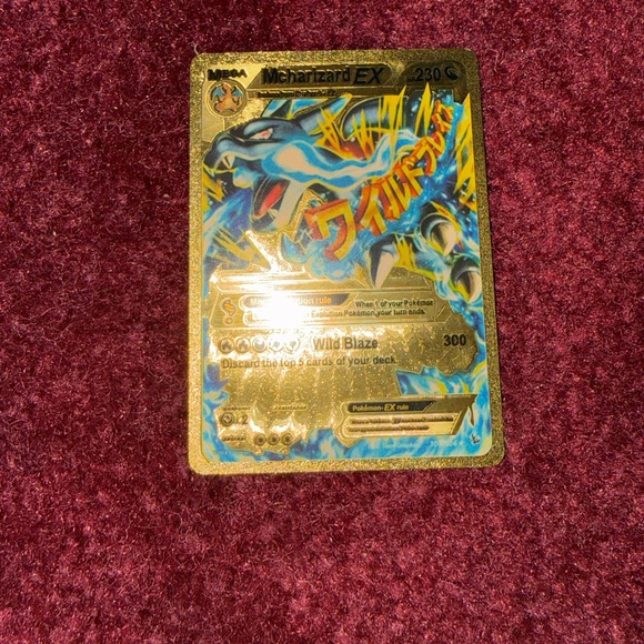real gold foil pokemon cards | Games | Pikachu V Charizard Gold Foil Pokmon Card